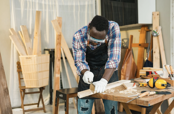 I was "too eager to prove myself." I'm a classically trained woodworker, did three years of shop class in high school, and a full year of college after that. Worked as a custom woodworker for a year, and a custom cabinet maker for three. And they wanted me to wait so they could train me how to laminate boards together. Didn't even need to be flush as they flatten them on a cnc afterwards.