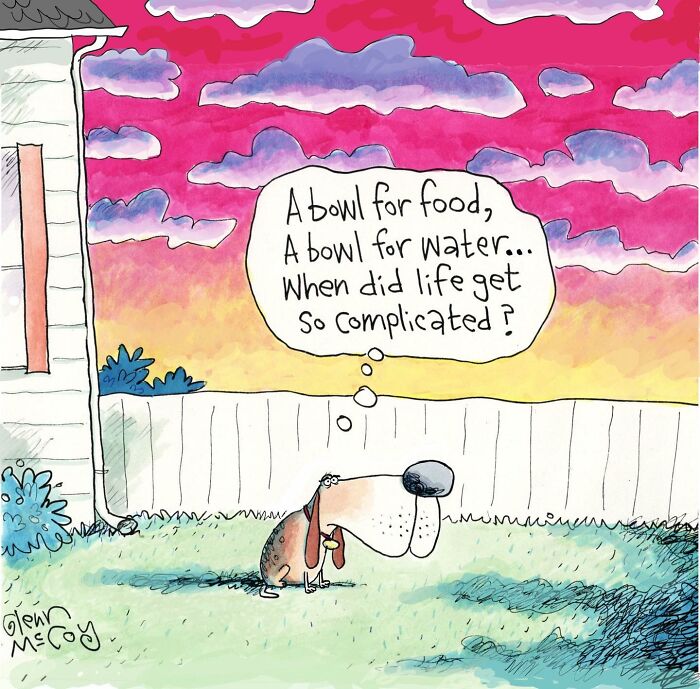 27 Clever One-Panel Comics Showcasing Human Eccentricities and Animal Antics