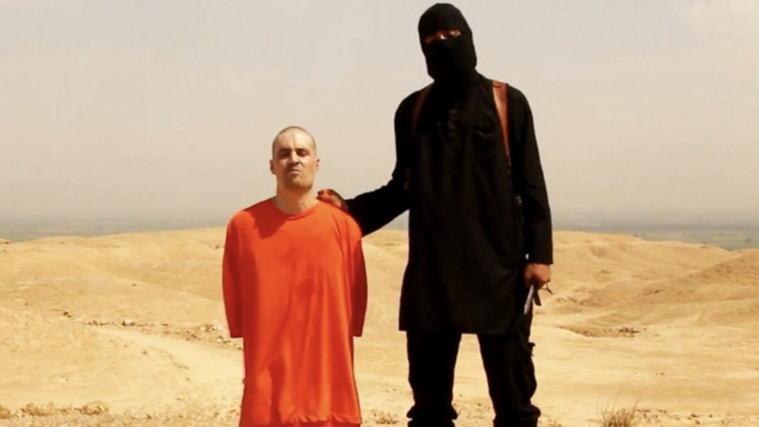 The video of journalist James W. Foley getting beheaded by ISIS. 