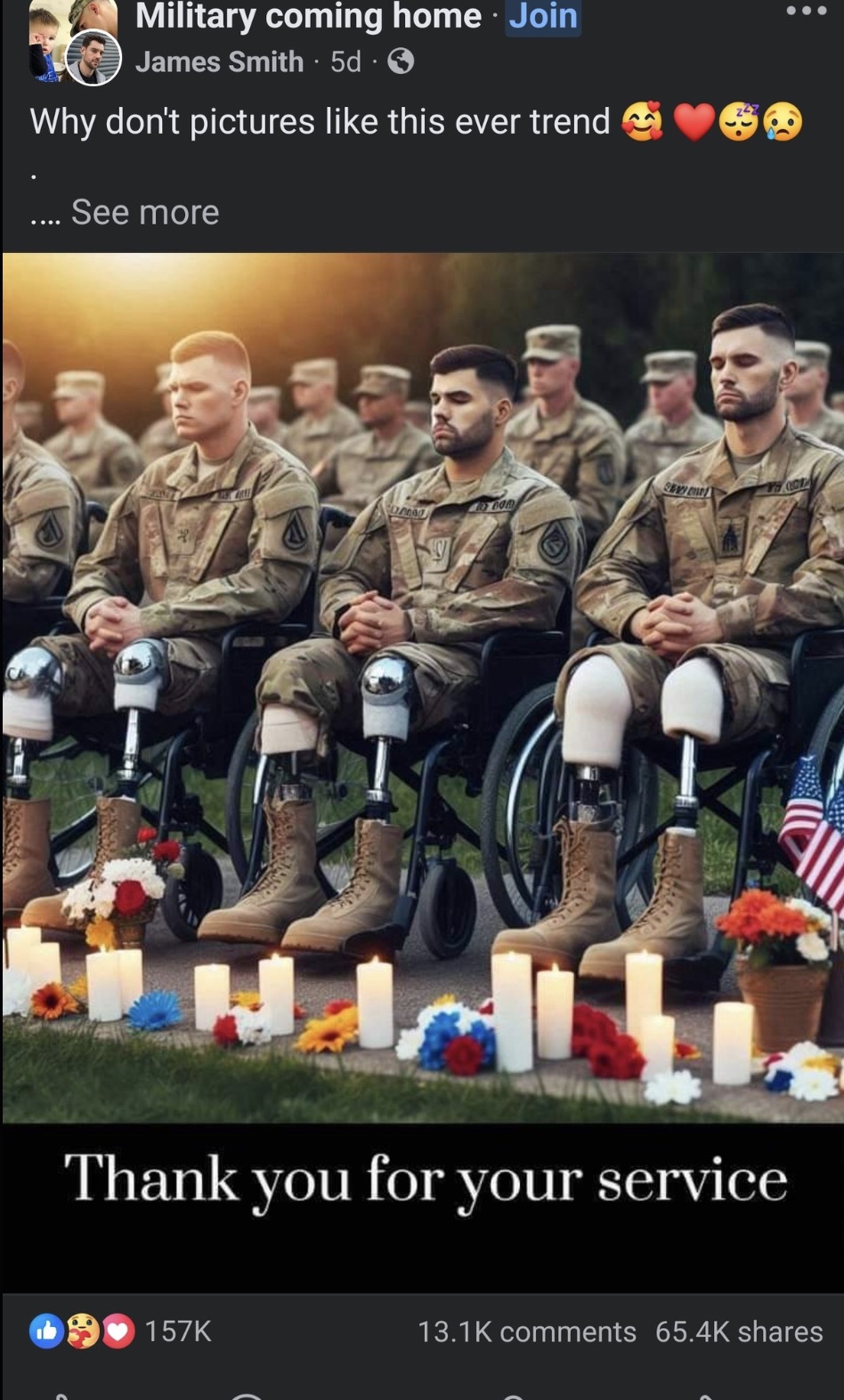 don t pictures like this ever trend - Military coming home. Join James Smith 5d . Why don't pictures this ever trend See more S Thank you for your service