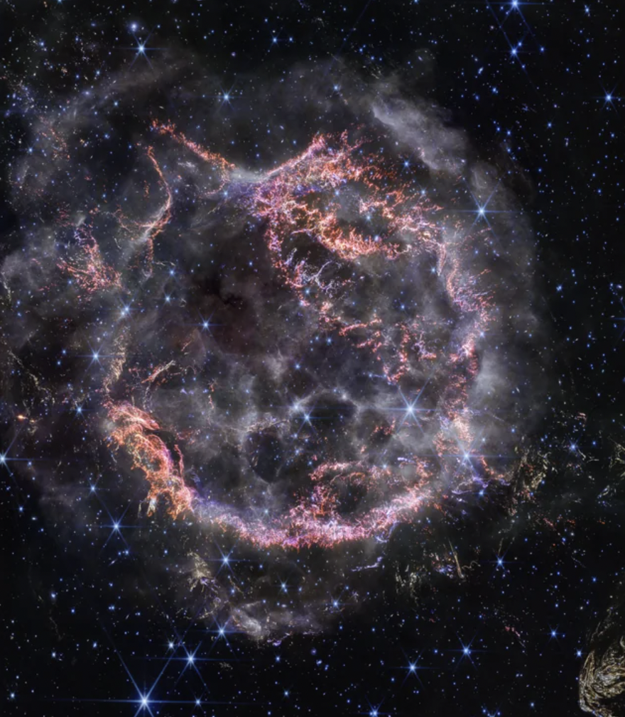 NASA’s Webb stuns with new high-definition look at exploded star.