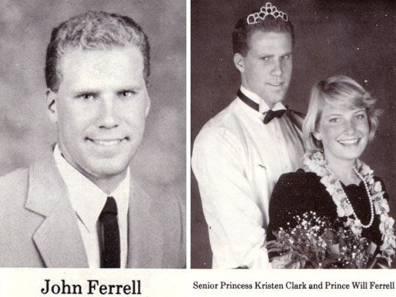 will ferrell high school - John Ferrell Senior Princess Kristen Clark and Prince Will Ferrell