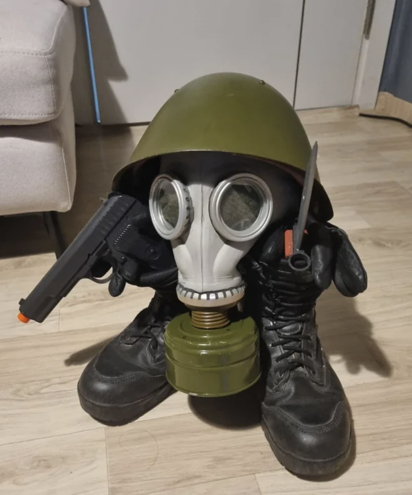 gas mask