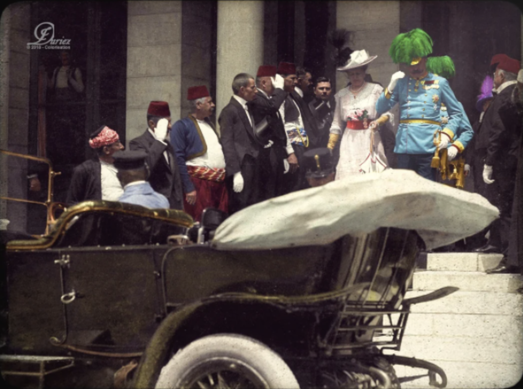 archduke franz ferdinand colorized - Ana