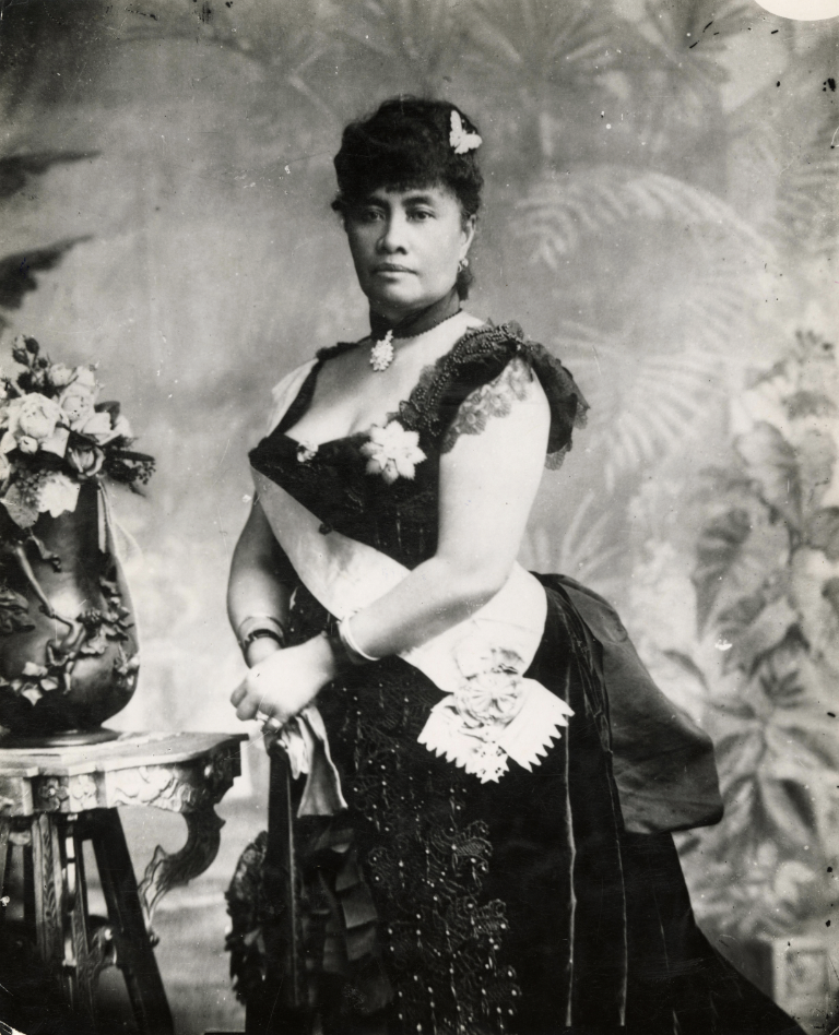 Liliʻuokalani by the grace of God, Queen of the Hawaiian Islands at Queen Victoria's Golden Jubilee, London, 1887.