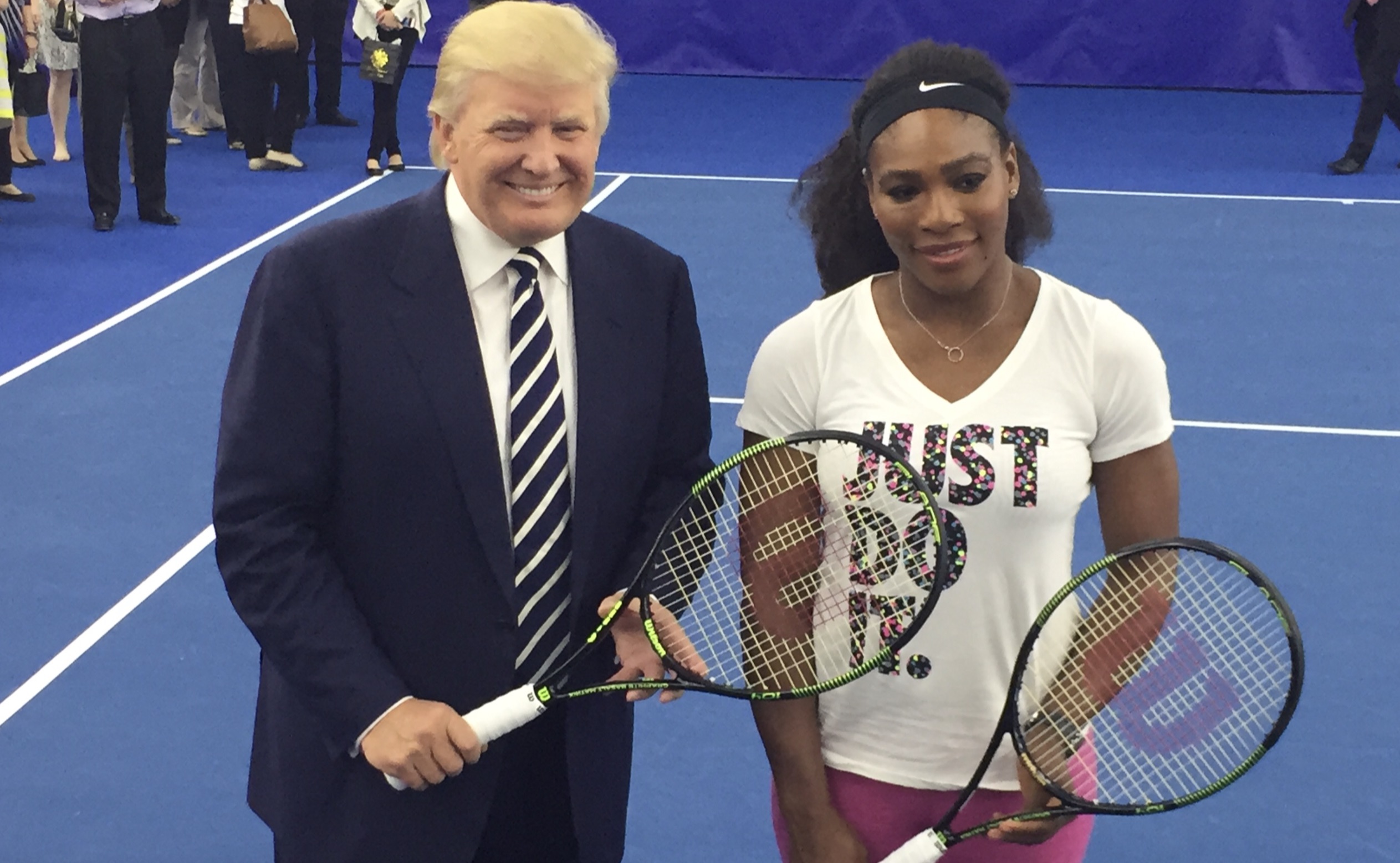 trump tennis - Ist