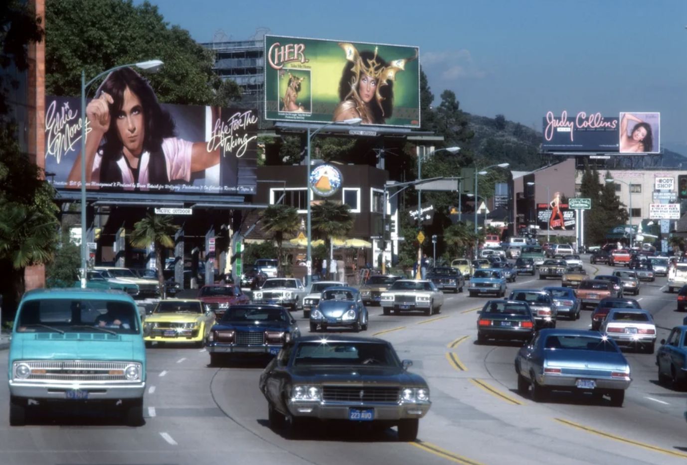 sunset blvd 1970's - Life for the Making Cher Collins