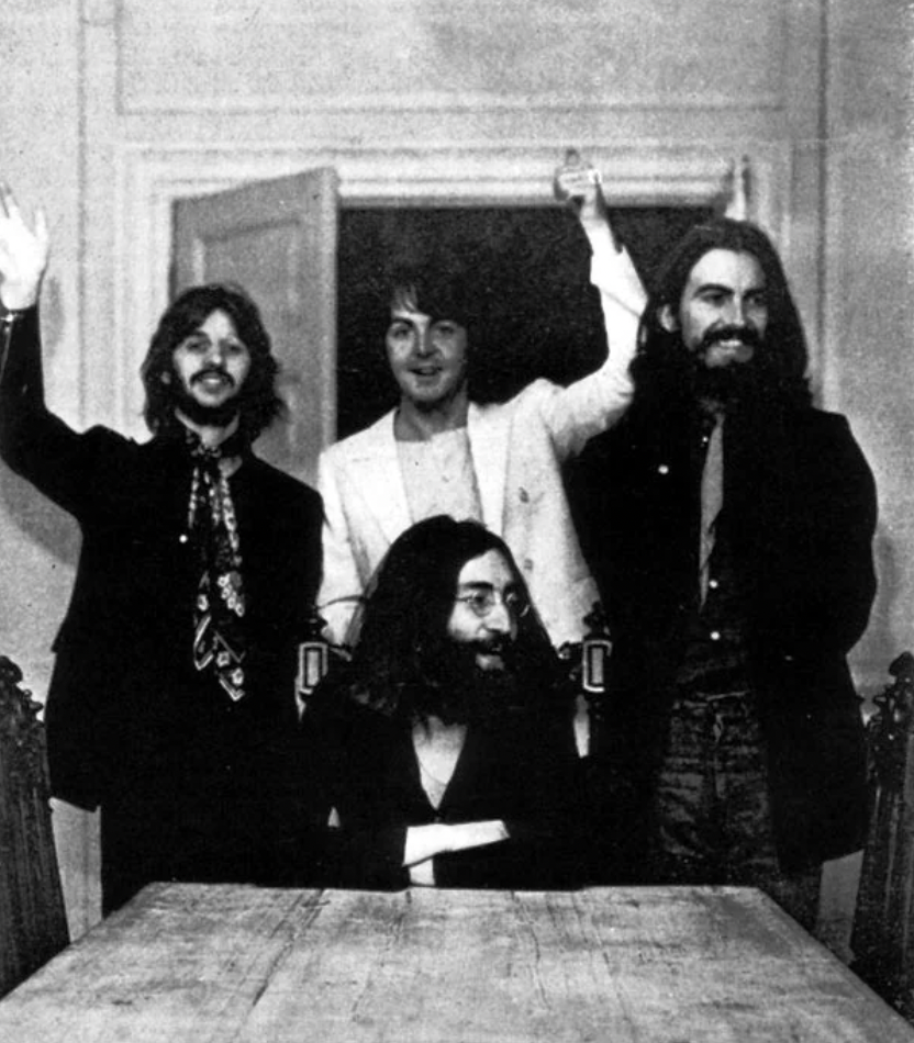 last photo of the beatles together - 0