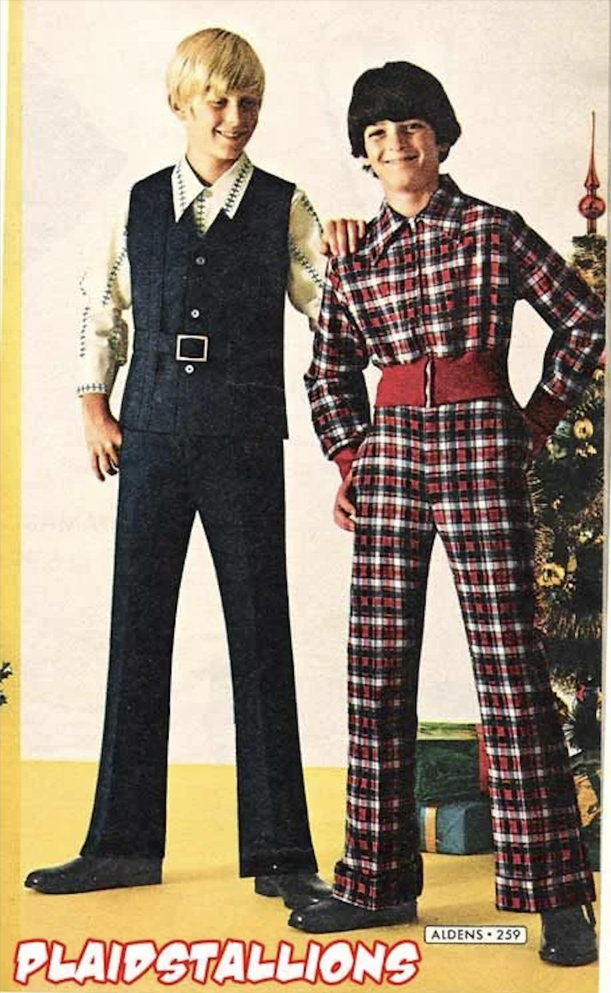 bad 70s fashion - 0. Aldens 259 Plaidstallions