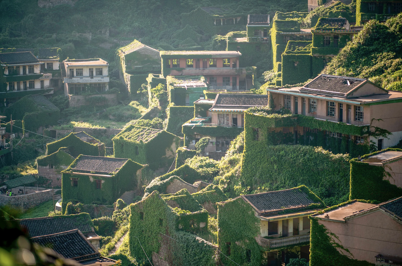 wolfberry island china abandoned village