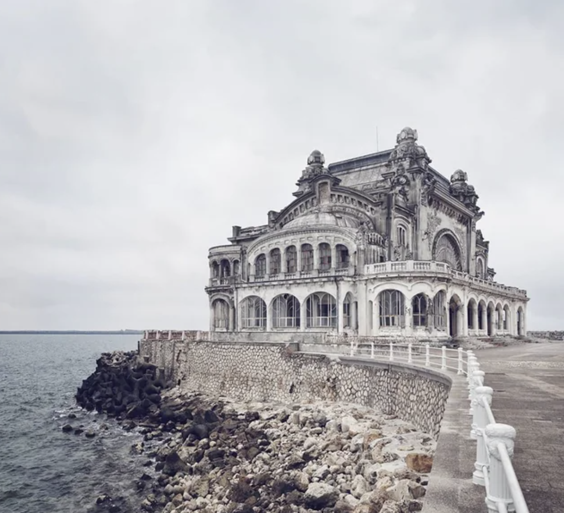 The Constanța, a former Romanian casino. 