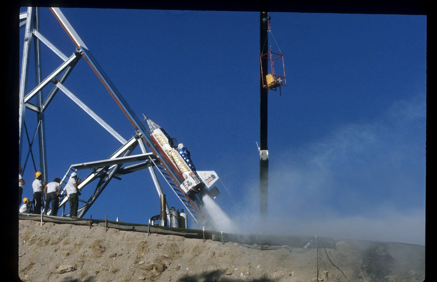 evel knievel snake river canyon jump