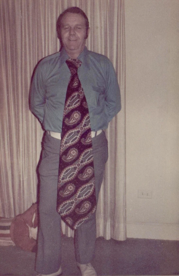 “My grandfather worked on the Apollo program and later became a salesman. April 1978.”