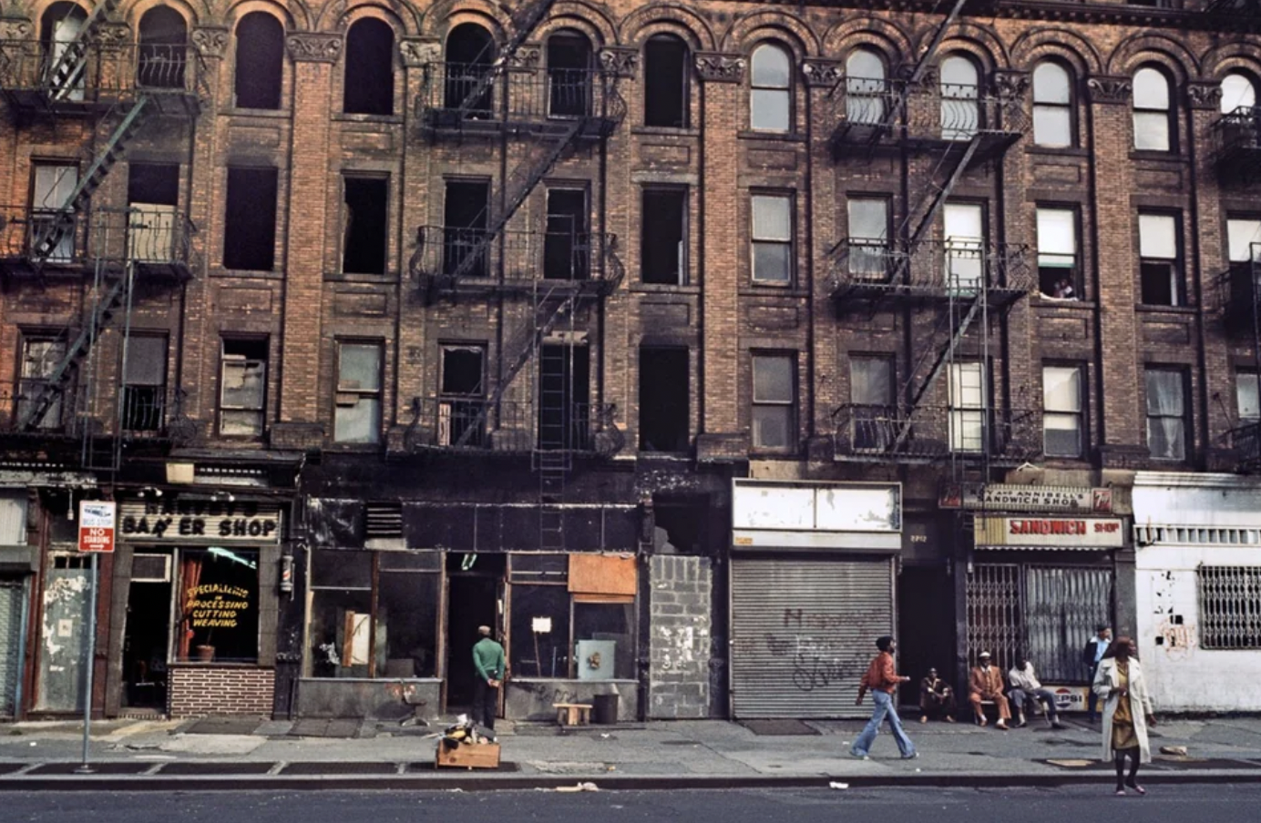 Harlem in 1978. 