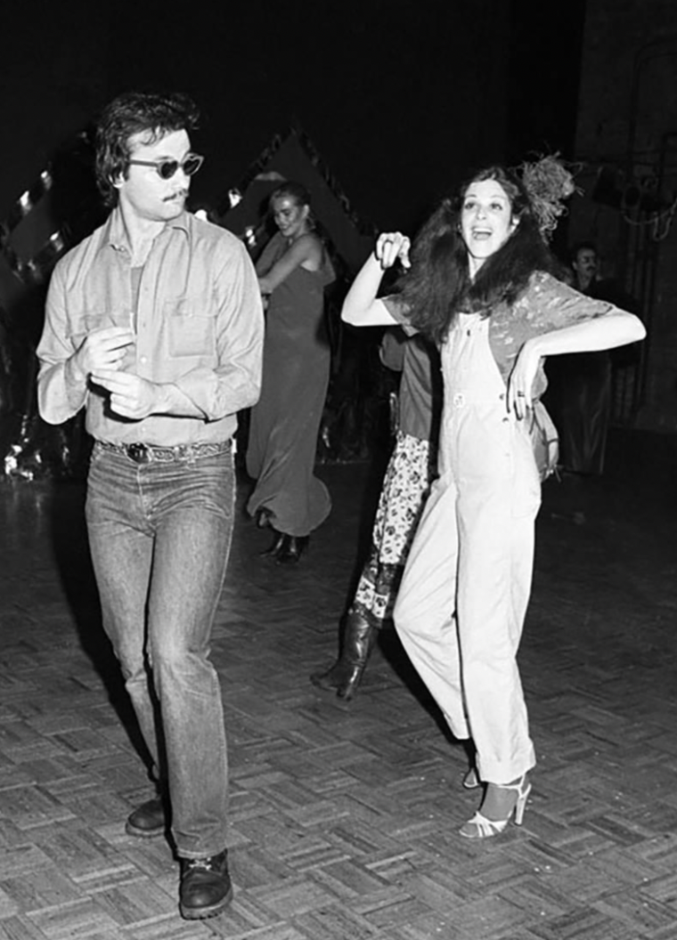 Bill Murray and Gilda Radner, Studio 54, 1978.