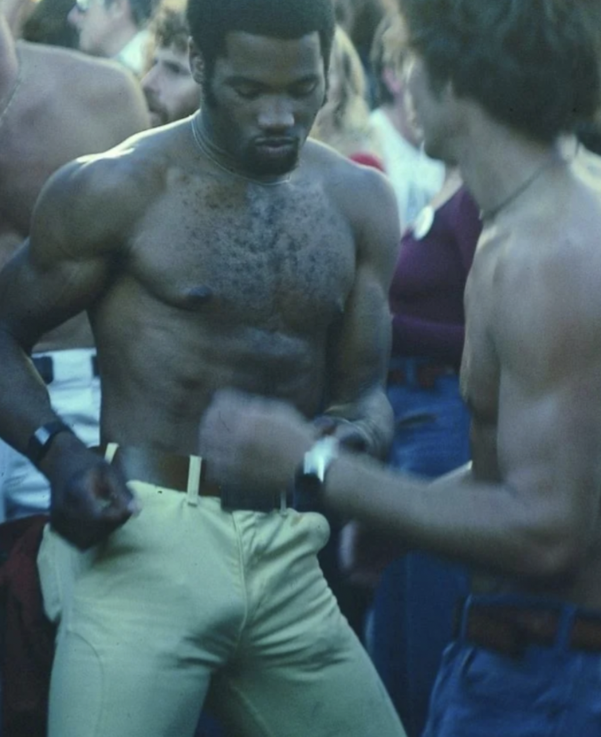 Disco Dancing at the Pines, New York, 1978.