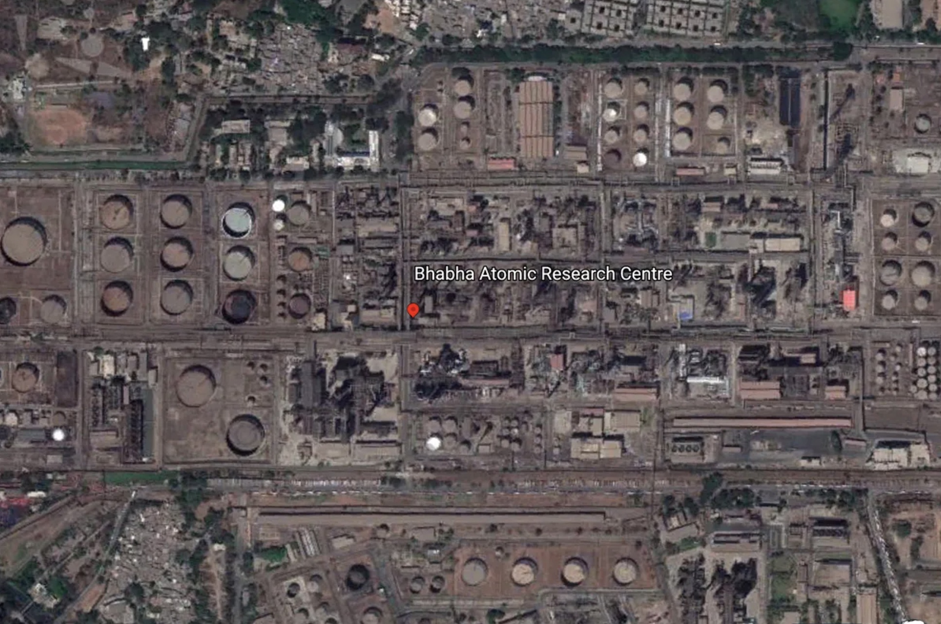 aerial photography - Bhabha Atomic Research Centre