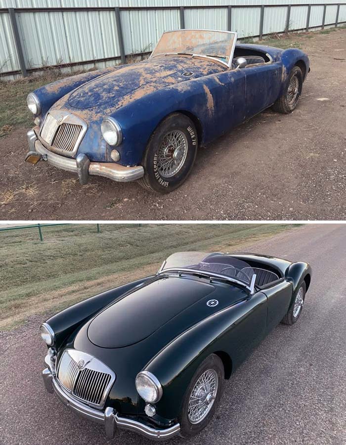 A 1958 MGA