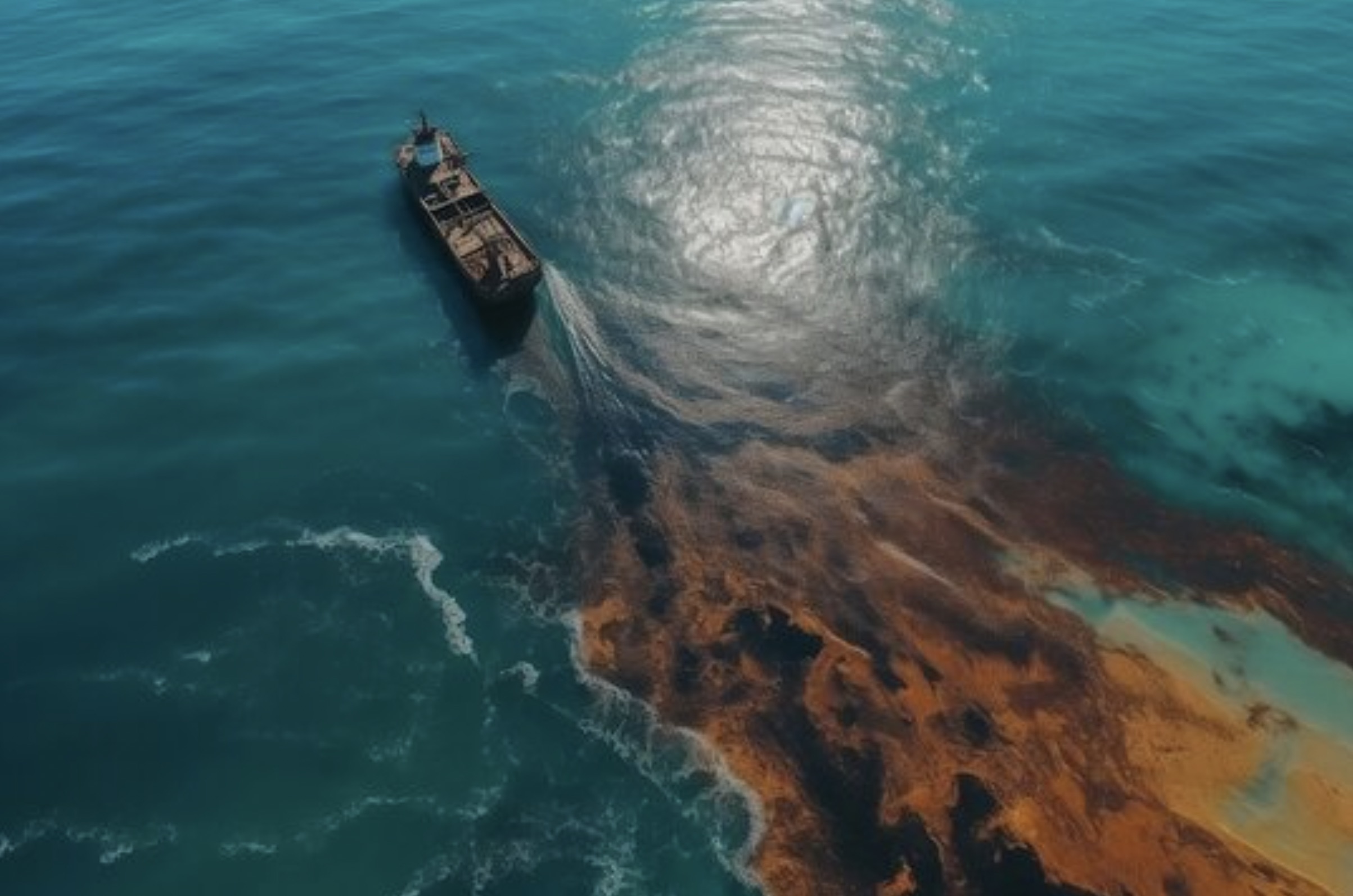 oil spill in ocean