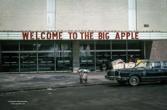 Columbus Circle in 1991.