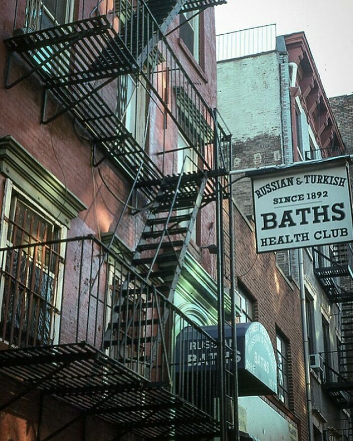 A Russian & Turkish Bathhouse in the East Village, 1997.