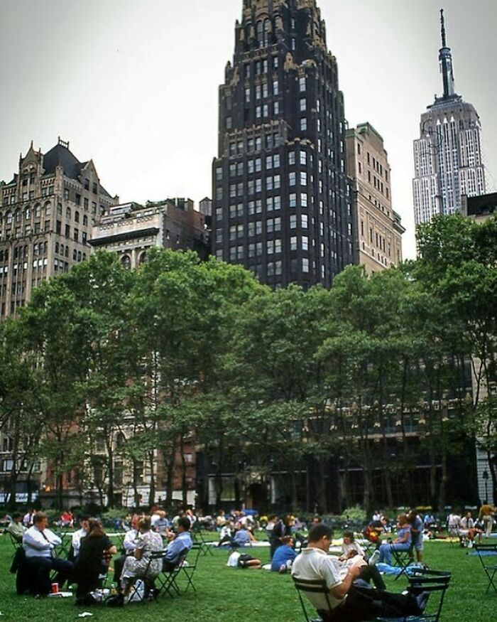 Bryant Park in 1993