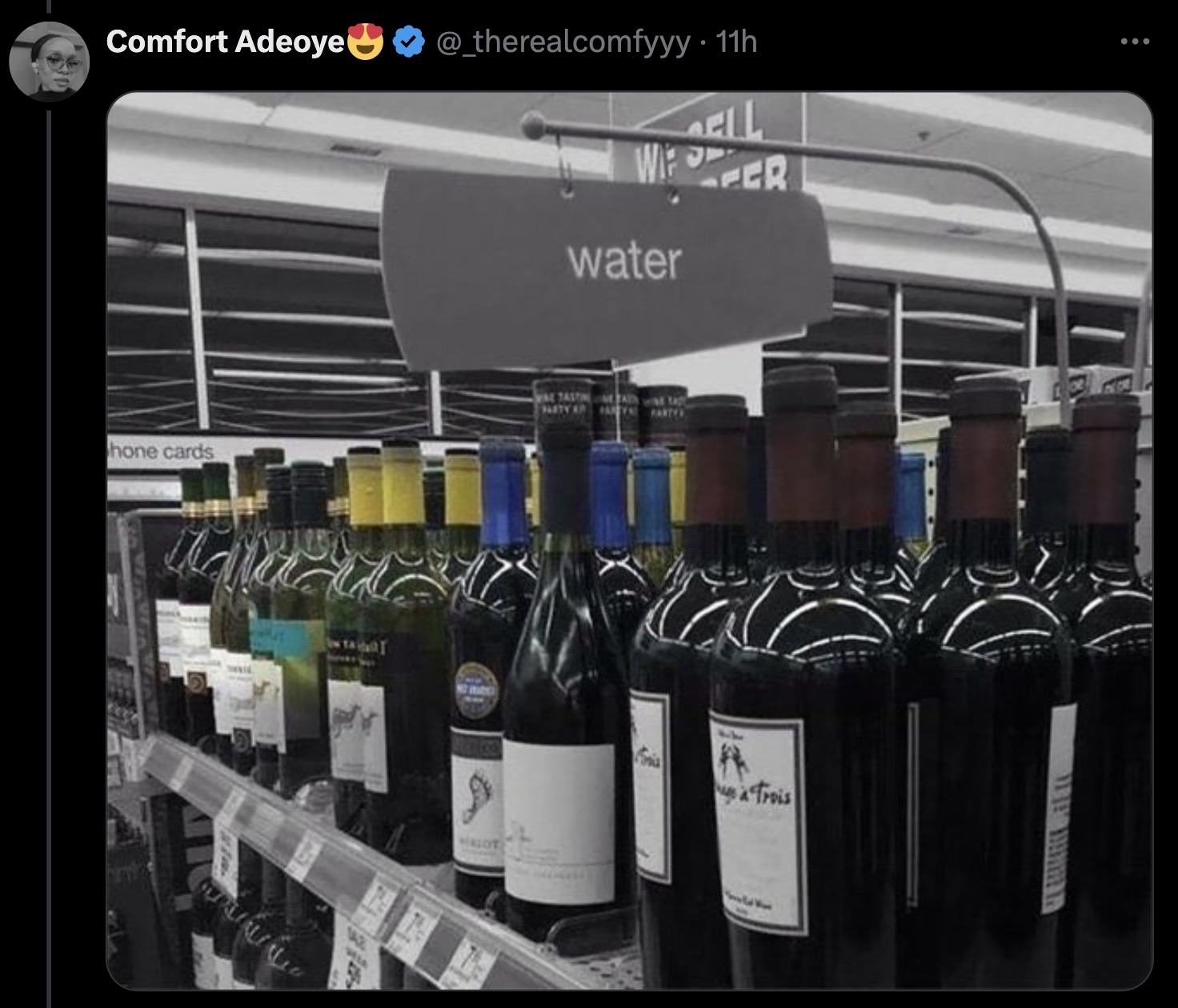 jesus was here water into wine - Comfort Adeoye 11h Sell Er hone cards Lot water Ve Tastead Martya Hayal Party Trois