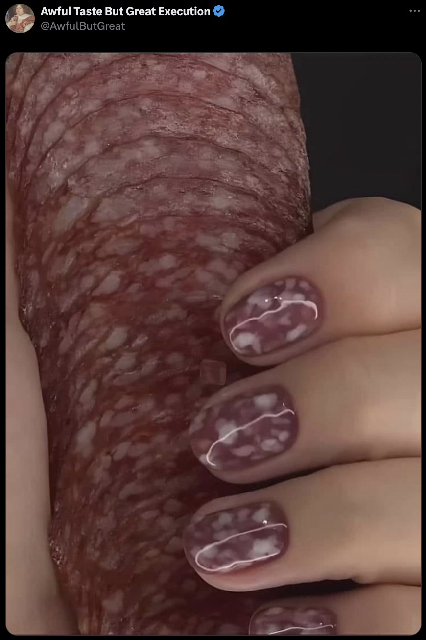 Manicure - Awful Taste But Great Execution