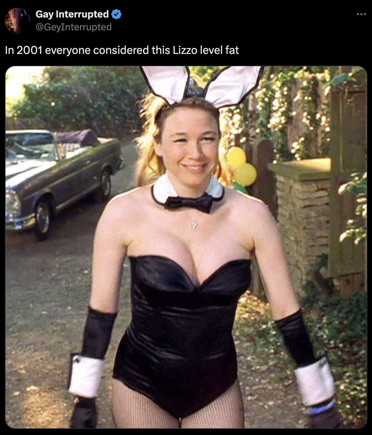 renee zellweger bridget jones - Gay Interrupted In 2001 everyone considered this Lizzo level fat