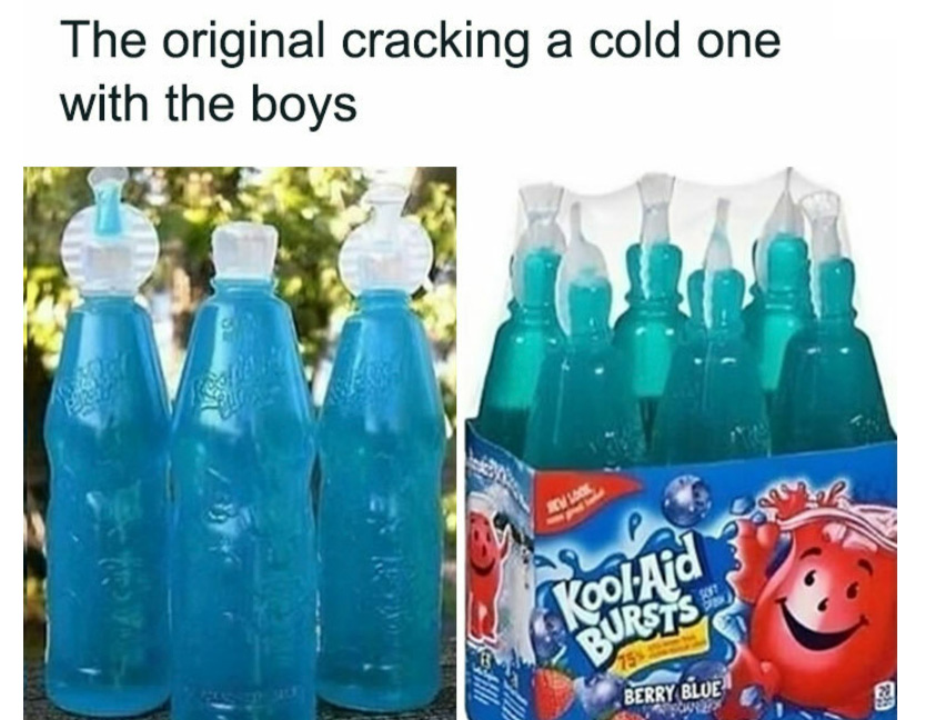 These were the best, and blue was the best flavor.