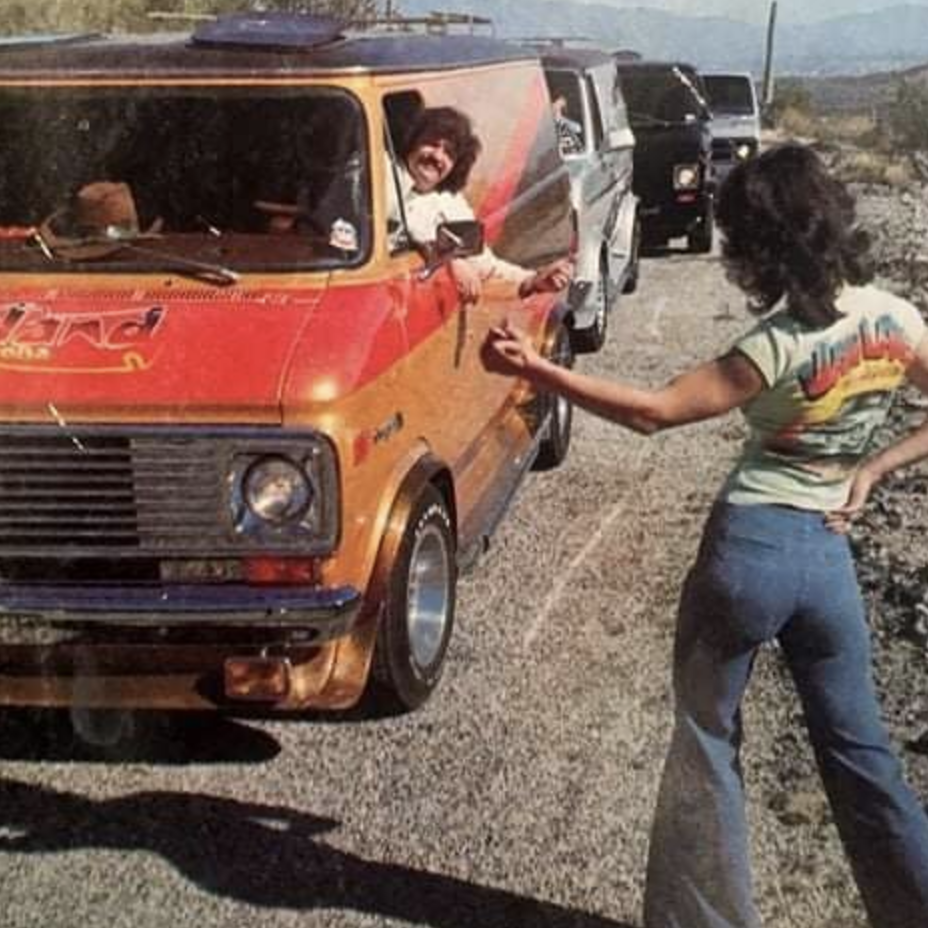 hitchhiking in the 70s