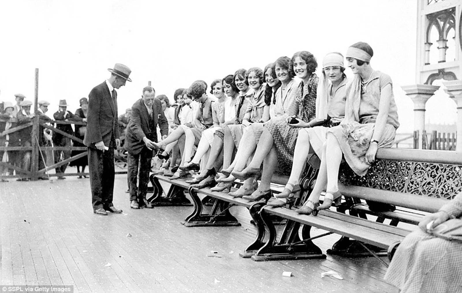 ankle competition 1930's - Sspl via Getty Images