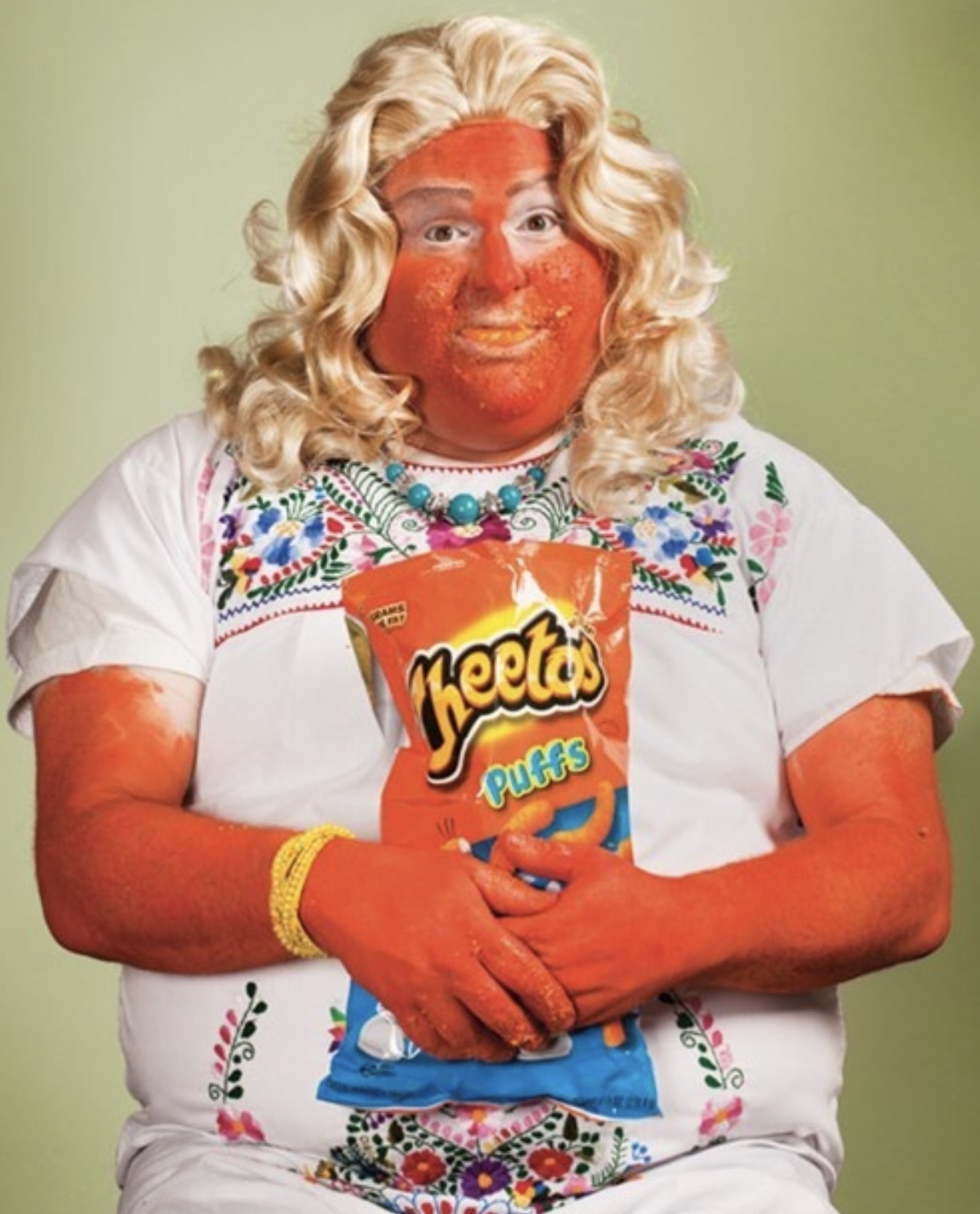 cindy sherman drag - Cheeta Puffs