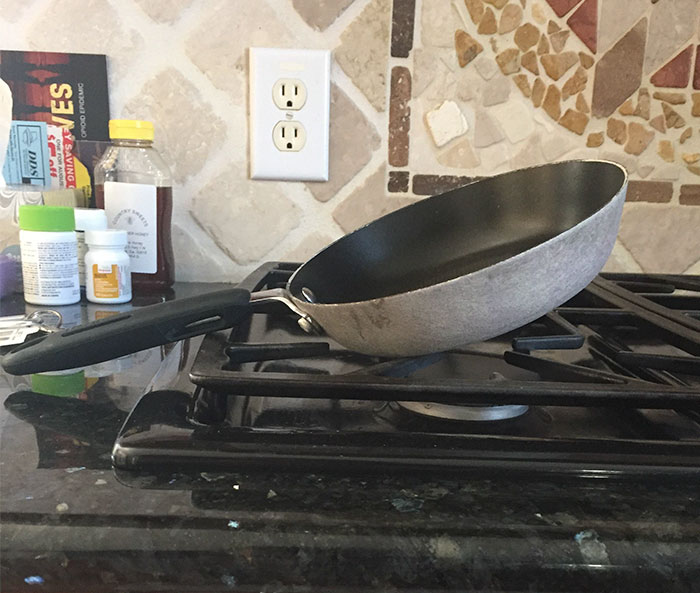 When the handle weighs more than the pan.