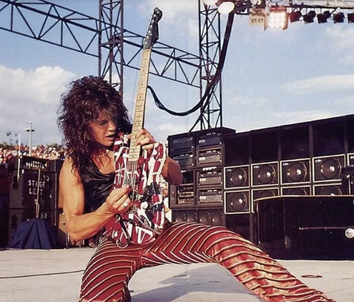 eddie van halen guitar - Stage