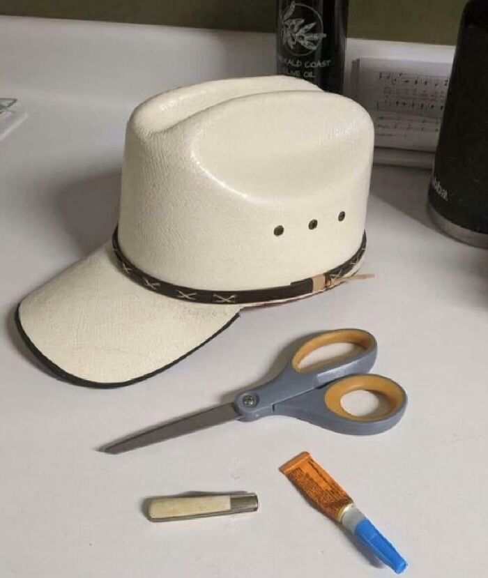 How to take the cowboy out of the hat.