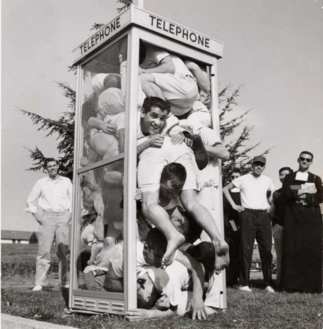 phone booth stuffing - Telephone Telephone