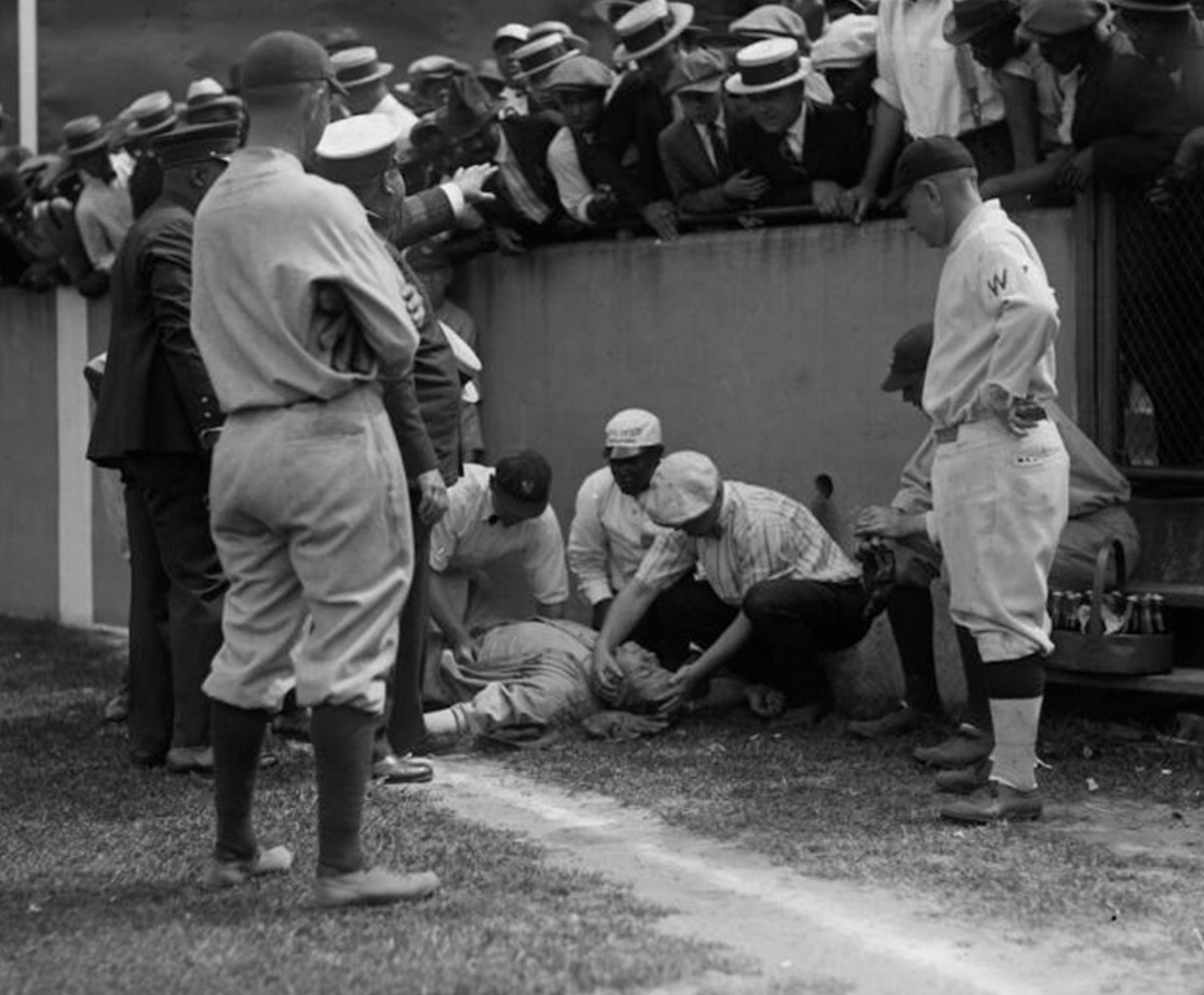 babe ruth unconscious