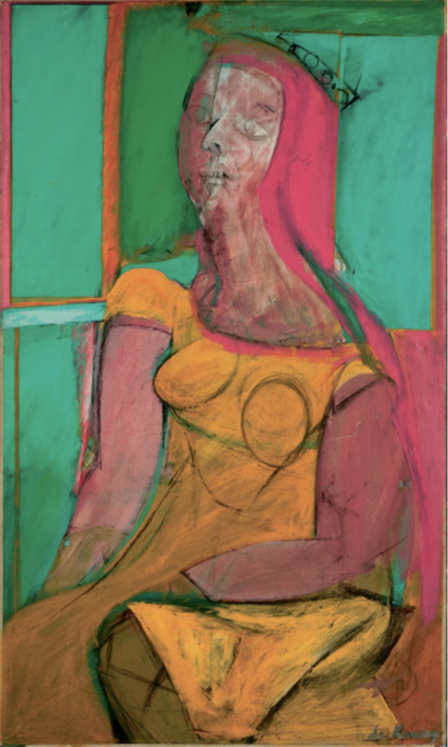 willem de kooning queen of hearts