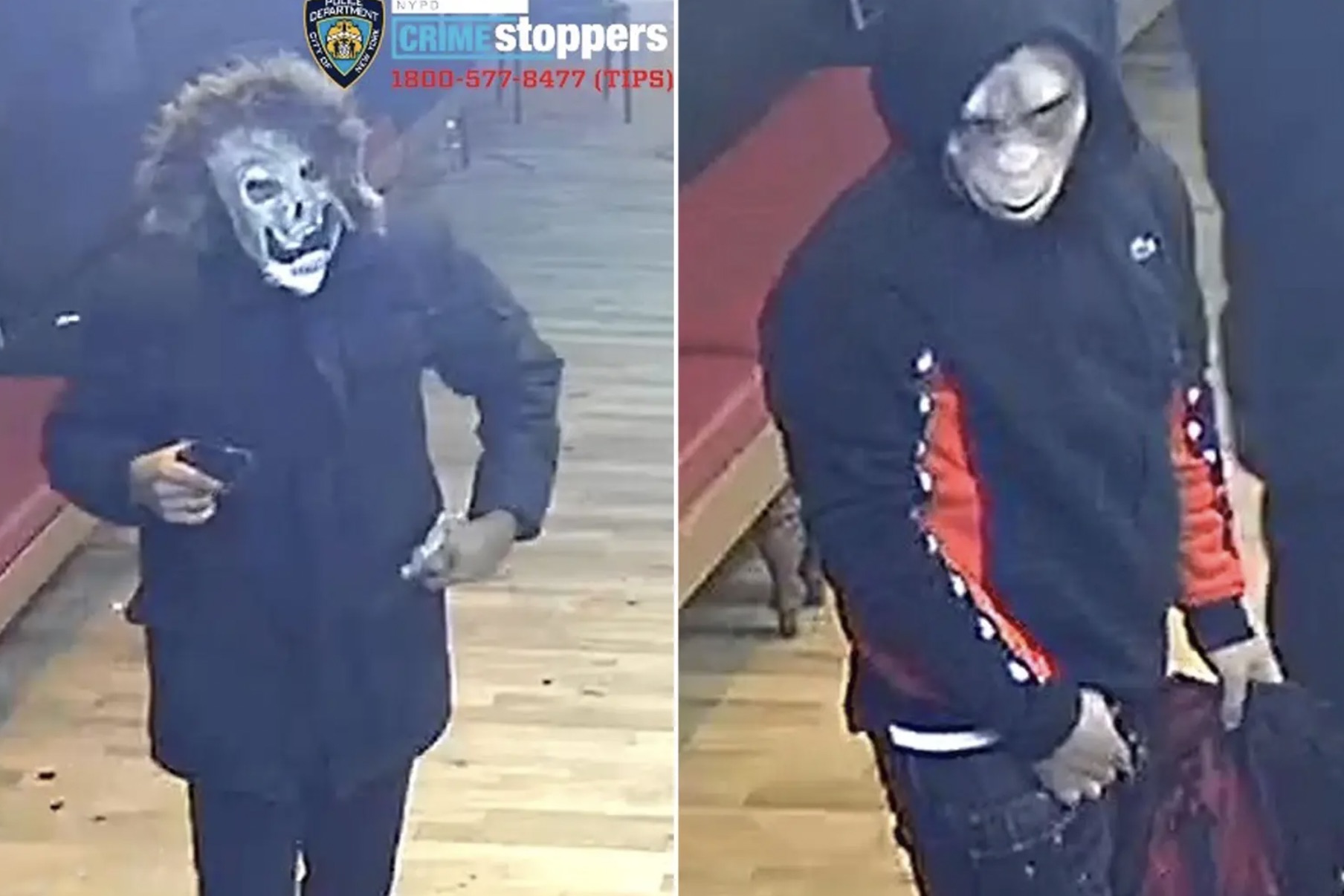 mask - Department City Of New Nypo Crime stoppers 18005778477 Tips