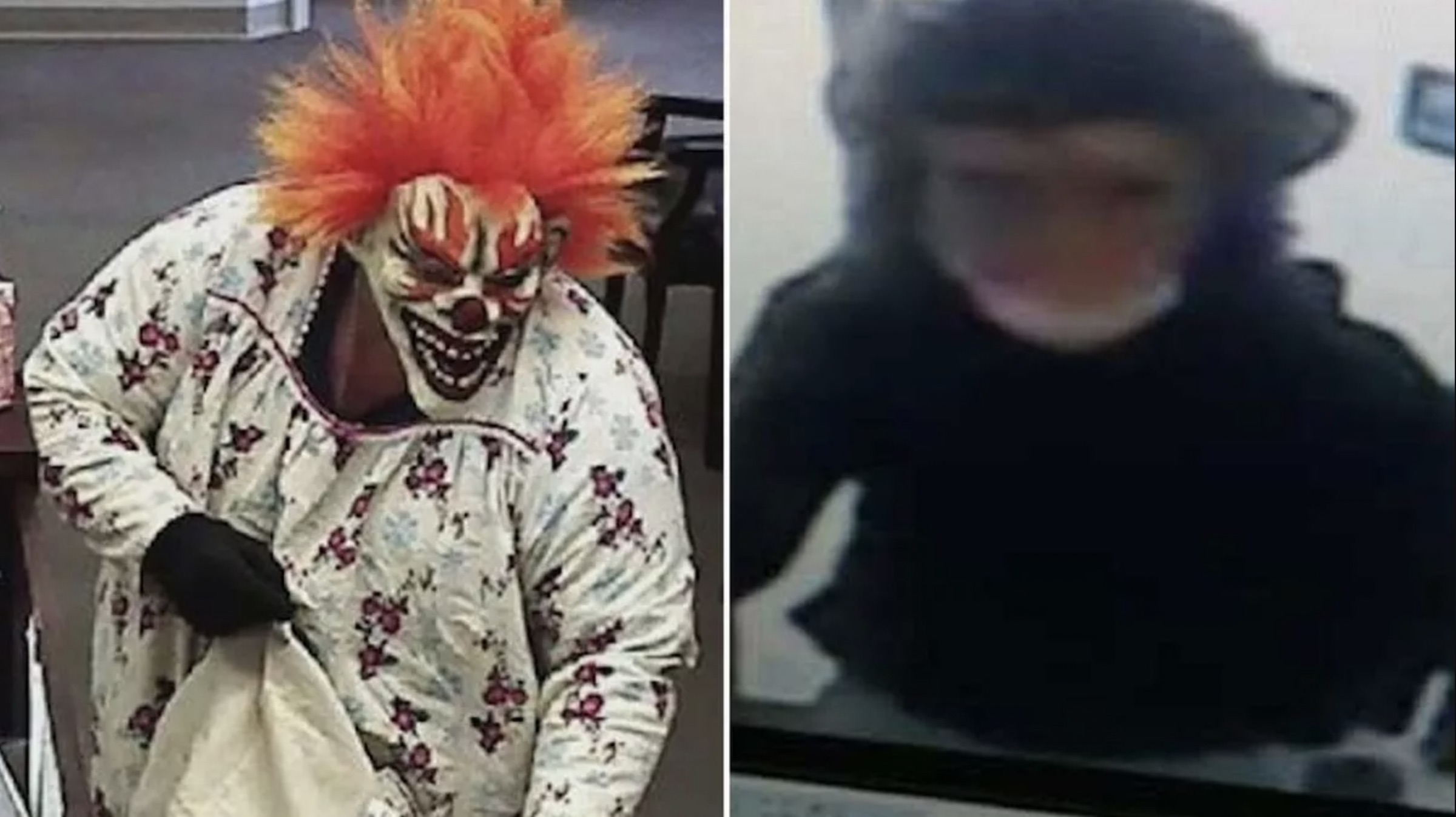 clown robbery