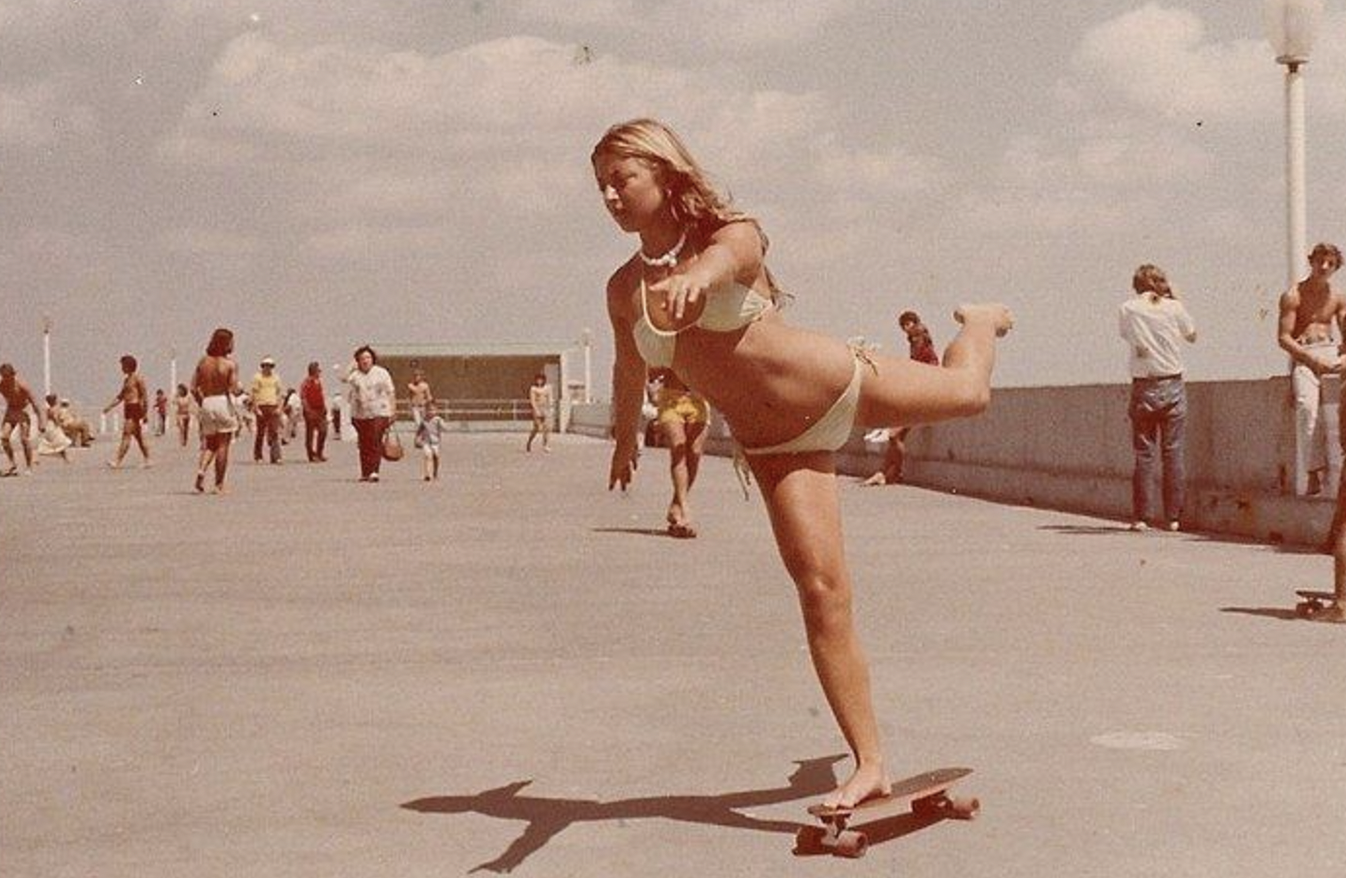 Summertime in Hermosa Beach, CA 1974.