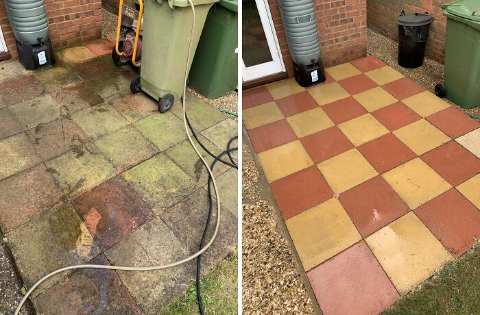 27 Satisfying Ways People Pressure-Washed Their Way to Perfection