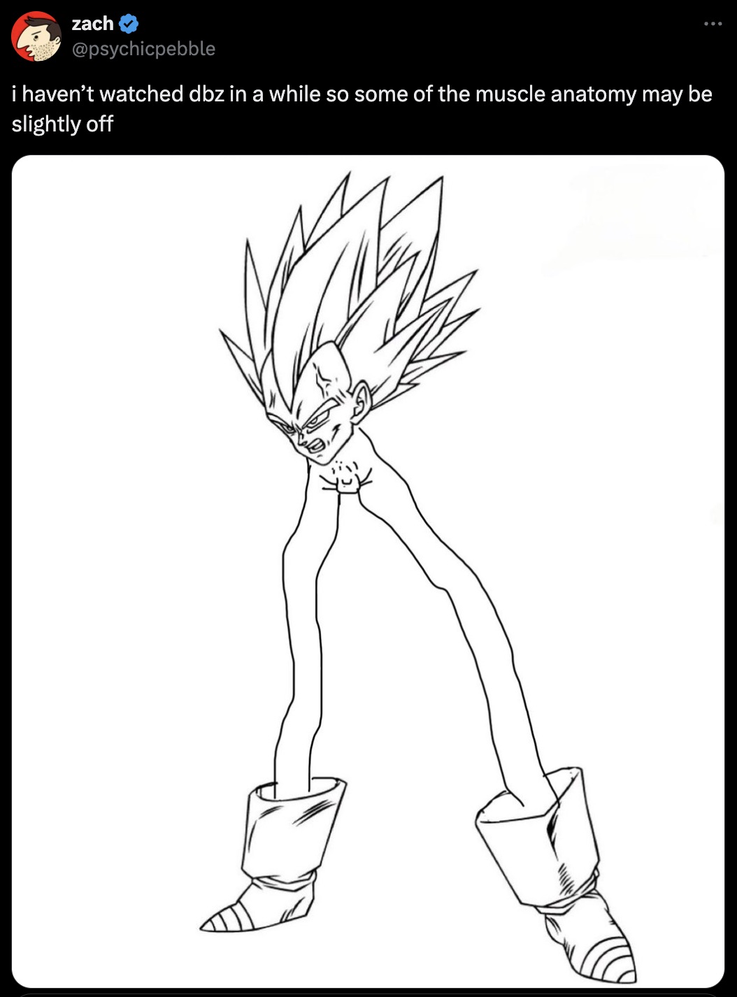 super saiyan vegeta coloring pages - zach i haven't watched dbz in a while so some of the muscle anatomy may be slightly off