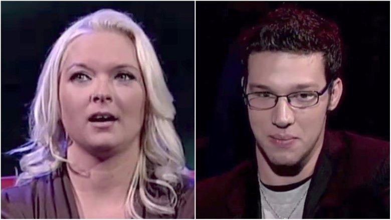 This couple seemingly revealed marriage ending truths on live television in exchange for cash on 2008’s “The Moment of Truth.” However, this dramatic episode of the polygraph-powered show was ruined when the couple revealed they had discussed answers beforehand, and were simply looking to split the show’s cash payout. Although they walked away penniless for a different mistake, their seemingly odd relationship would have broken the show. 