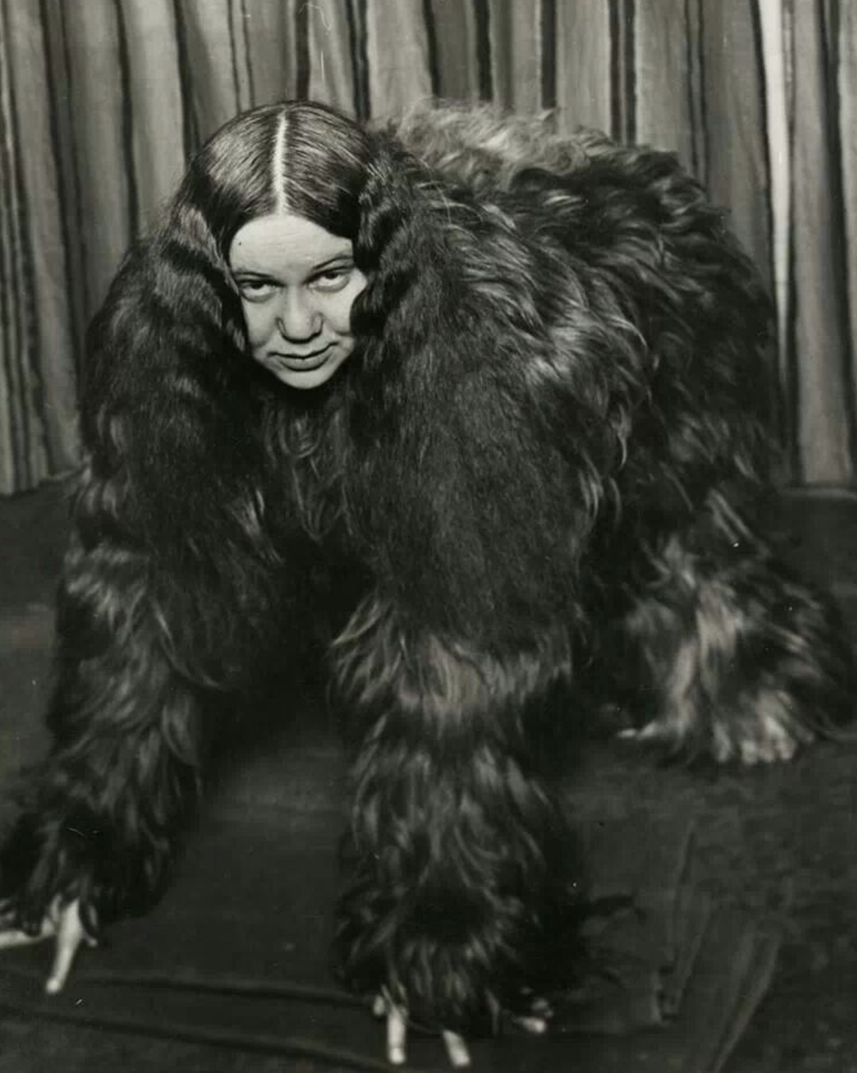 woman gorilla costume