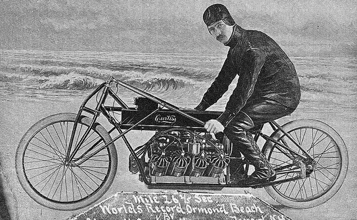 glenn curtiss inventions - Cuilis mile 26% Se Worlds Record Ormond Beach