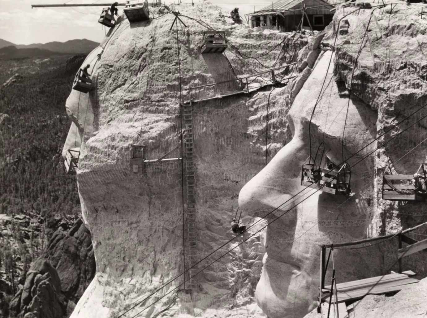 making of mount rushmore