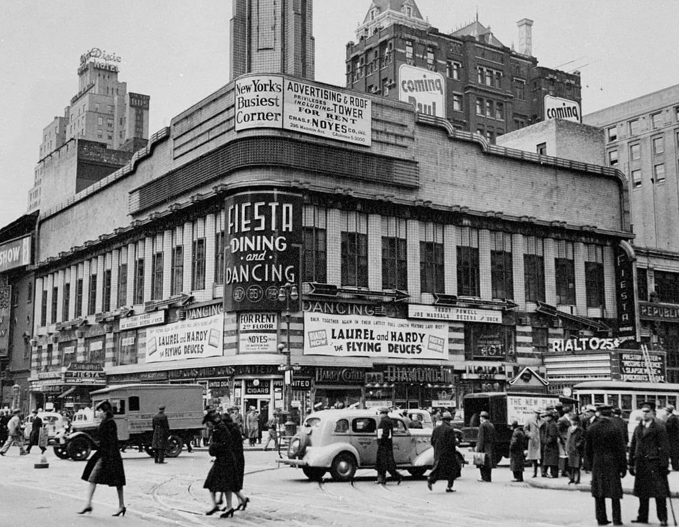 street - NewYorks Advertising & Roof Busiest Includingower For Rent Corner Noyes coming Rying Deuces Aesta Dining .and. Dancing For Rent Noyes Ited Dancing Laurel and Hardy Flying Deuces Hary Ghd D Diamonit The New coming Republi RIALTO25