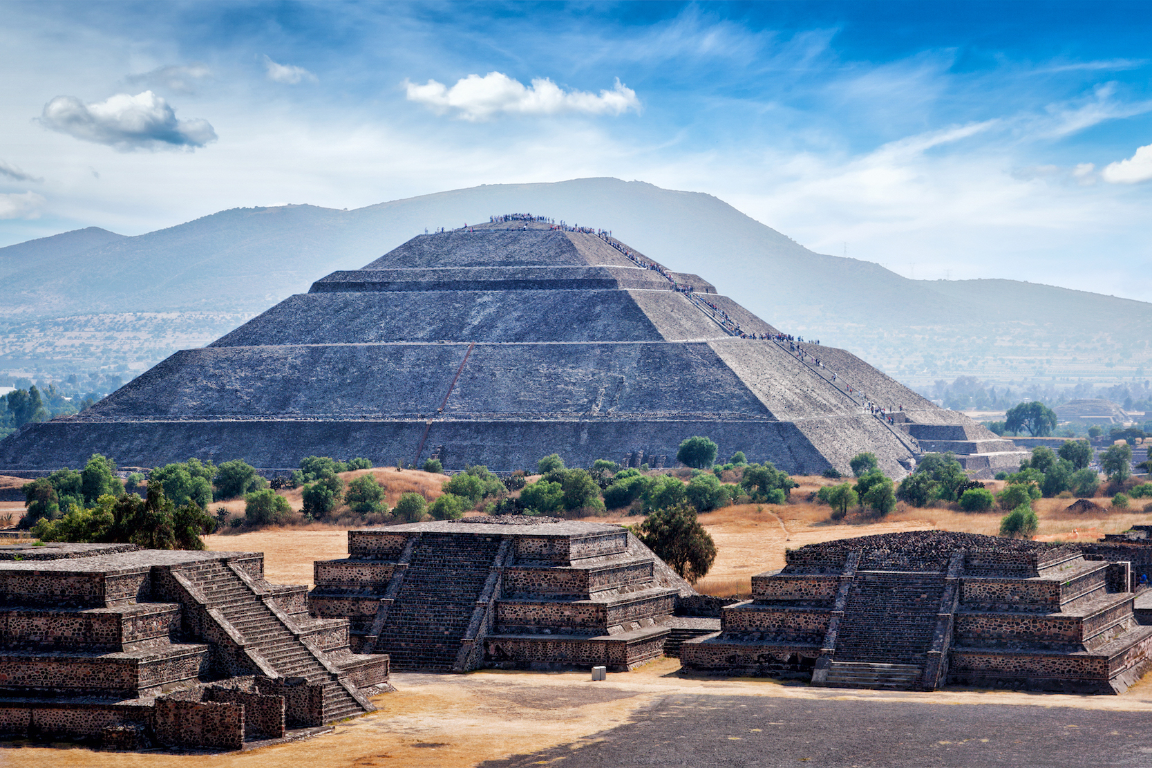 pyramids in mexico